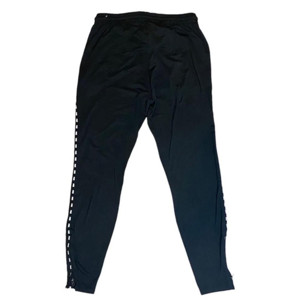 PINK Victoria's Secret Ultimate Yoga Logo Graphic Sweatpants Black & White Sz M - Picture 3 of 9